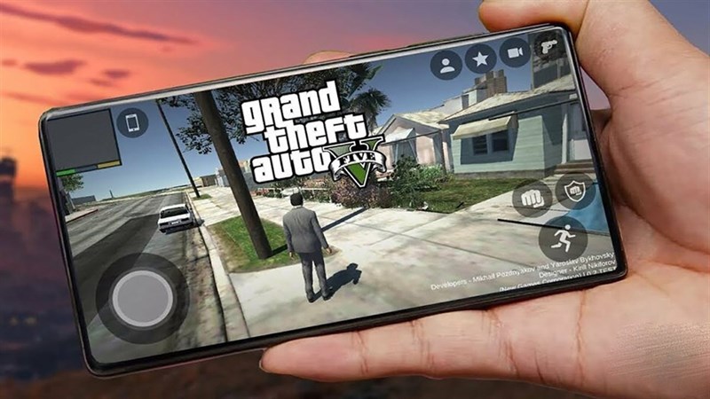 Hình ảnh minh họa Grand Theft Auto V, tựa game thế giới mở nổi tiếng.