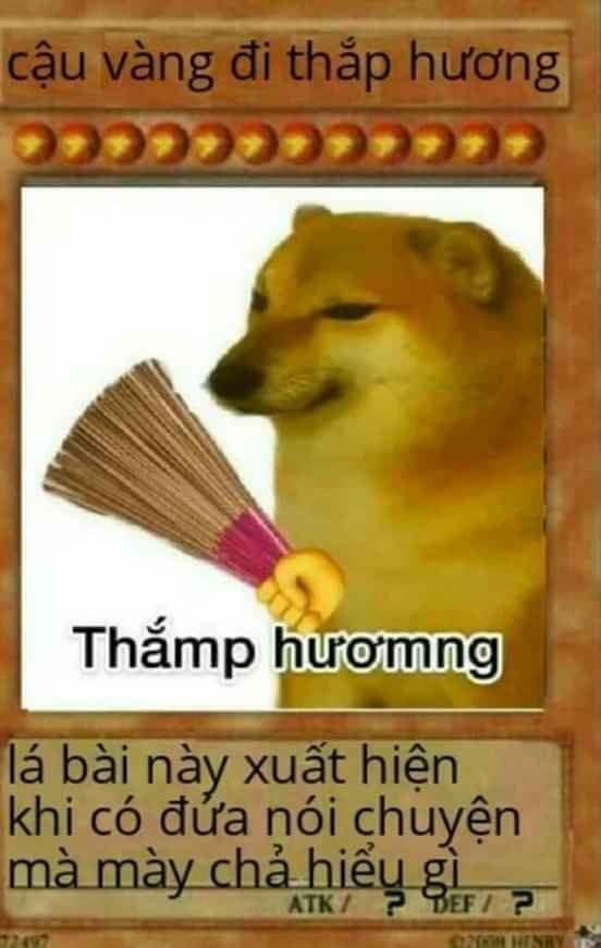 Meme thắp hương phản ánh sự sáng tạo của cư dân mạng