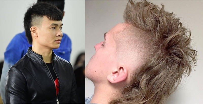 Tóc cắt moi với hai bên được cạo gọn gàng, tạo sự mạnh mẽ và sắc nét