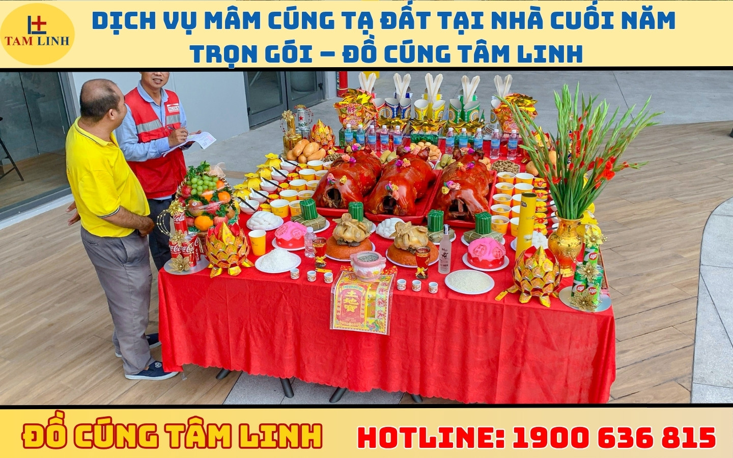 Dịch vụ chuẩn bị mâm cúng và văn khấn cúng tạ đất đầu năm trọn gói