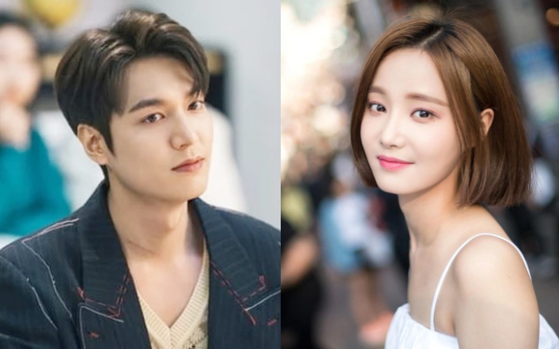 Ảnh ghép Lee Min Ho và Yeonwoo từ Dispatch, minh họa tin đồn hẹn hò