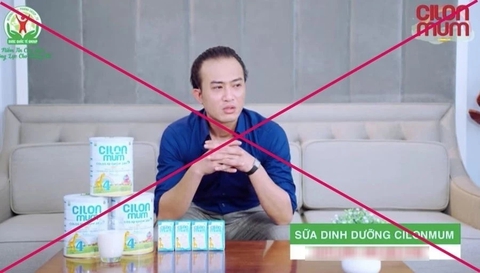 Diễn viên Đoàn Quốc Đam trong chiến dịch quảng cáo sản phẩm sữa