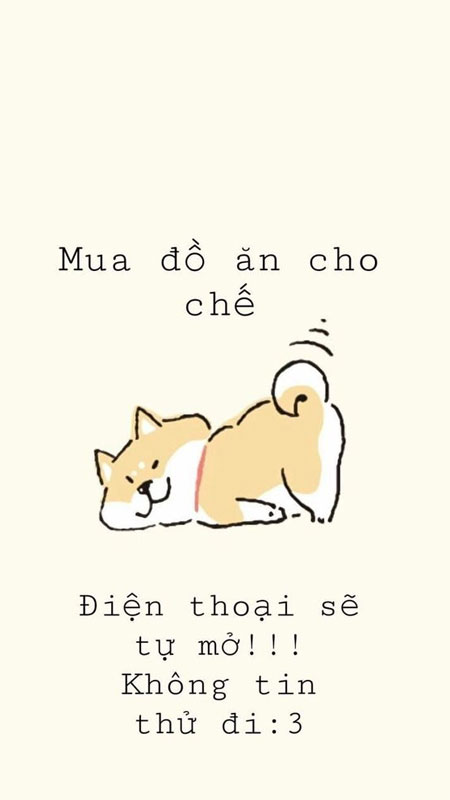 Hình nền màu hồng có chữ "Don't touch my phone" và trái tim