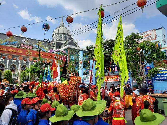 Không gian linh thiêng của chùa Bà trong lễ hội Thiên Hậu Thánh Mẫu