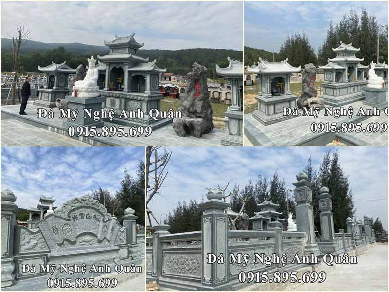 Khu Lăng mộ tại Tĩnh Gia Thanh Hóa, công trình khẳng định Thương hiệu Uy tín, Chất lượng hàng đầu của Đá mỹ nghệ Anh Quân – Làng nghề đá mỹ nghệ Ninh Vân, Hoa Lư, Ninh Bình.