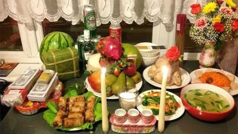 Lễ cúng Tết thanh minh tại nhà