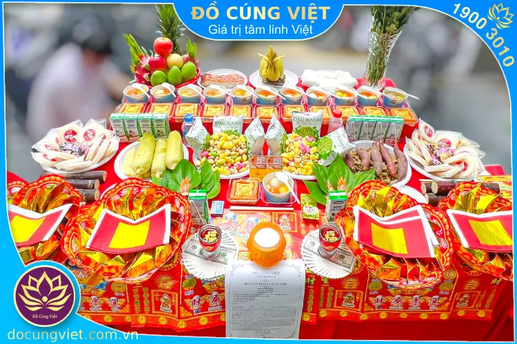 Mâm cúng cô hồn