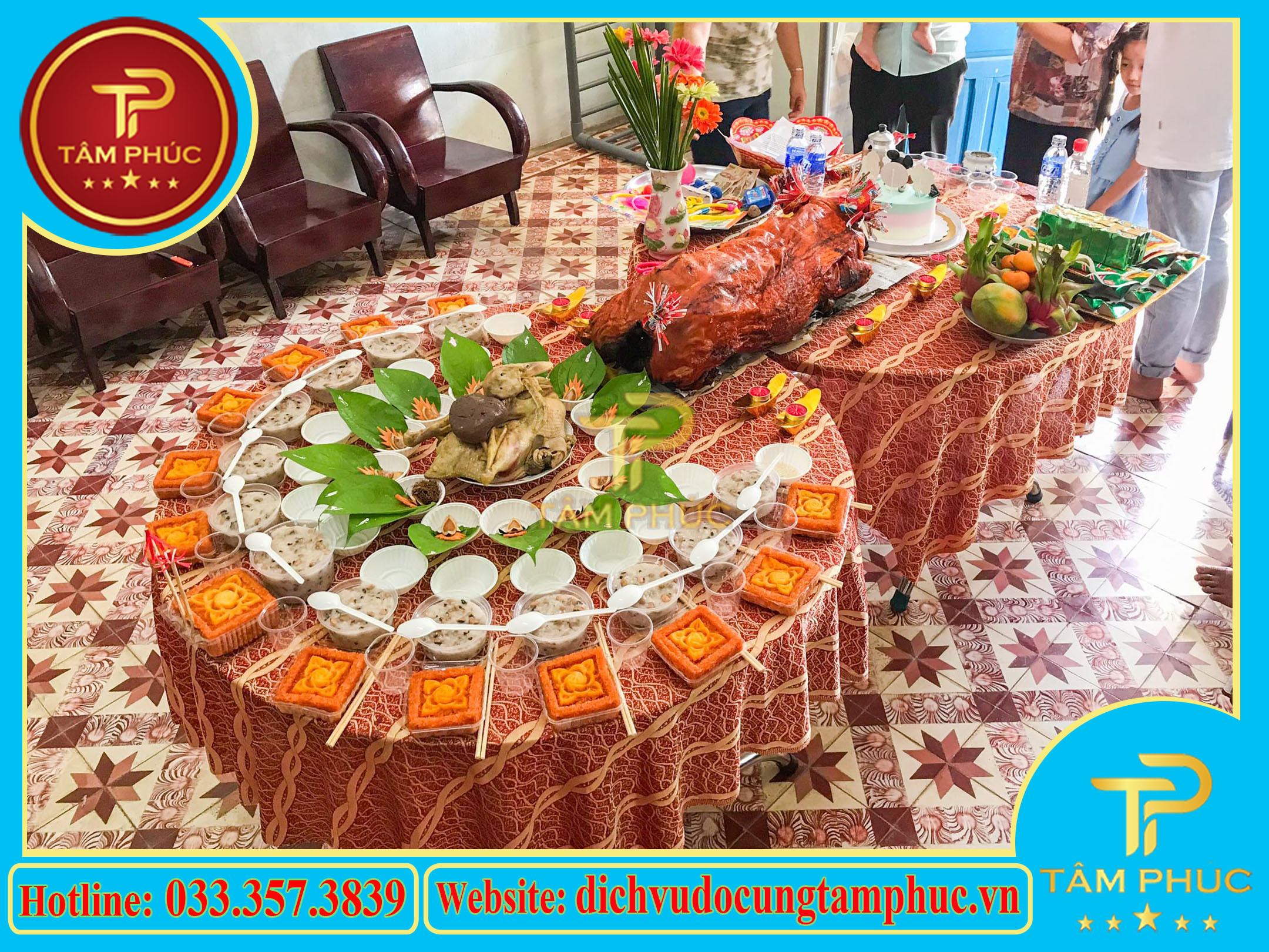 mam cung day thang be trai day du le vat