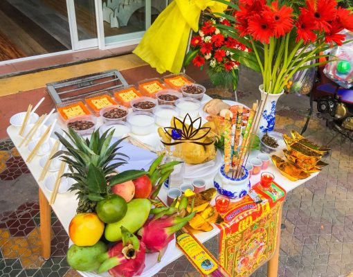 Mâm cúng rằm tháng 7 linh thiêng