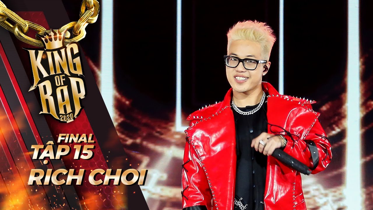 RichChoi trên sân khấu rap chuyên nghiệp