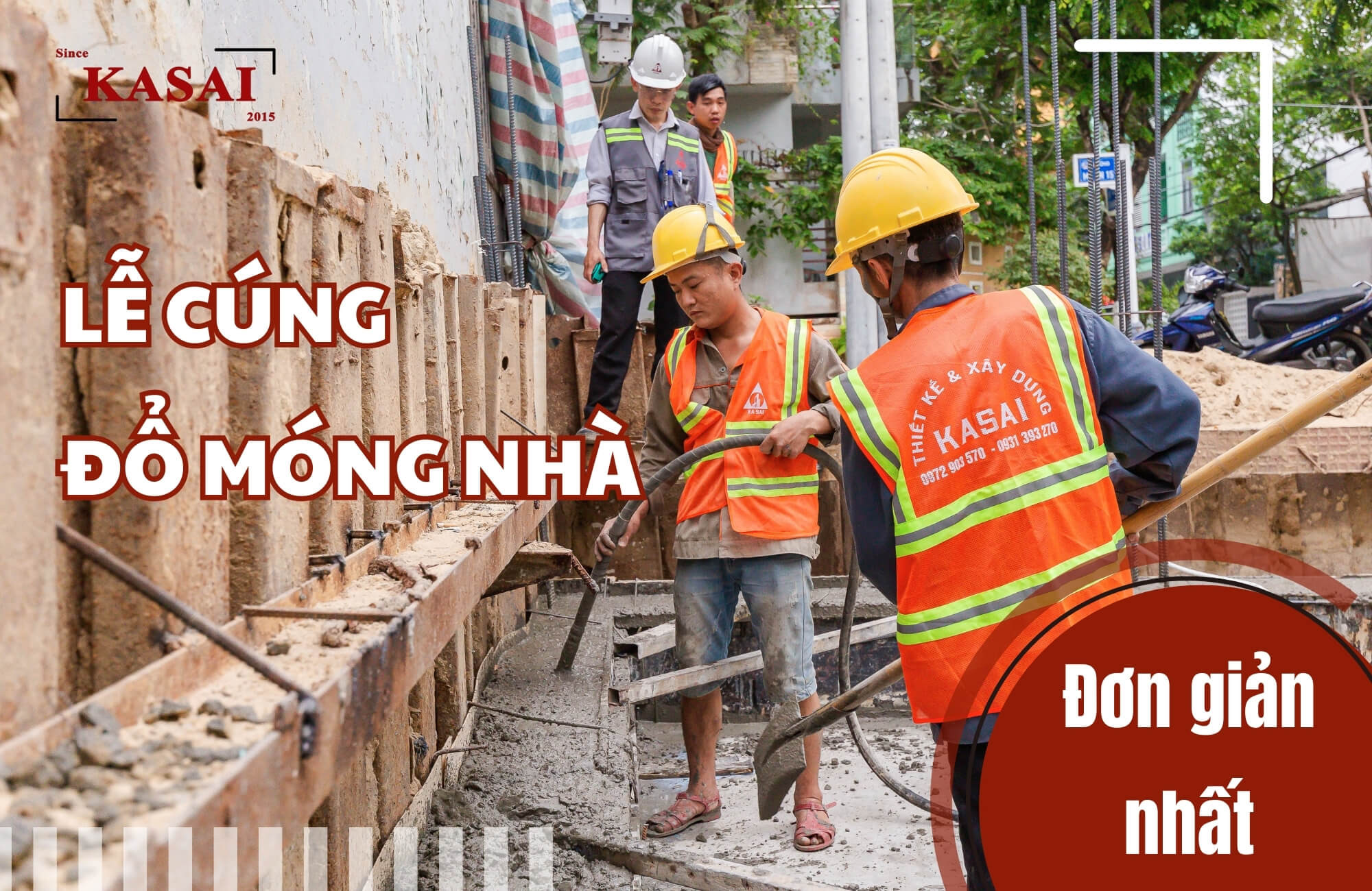 Nghi thức văn khấn lễ đổ móng nhà trang trọng