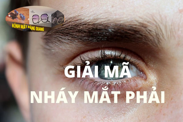 Người phụ nữ lo lắng khi mắt phải giật liên tục, điềm báo hay dấu hiệu sức khỏe