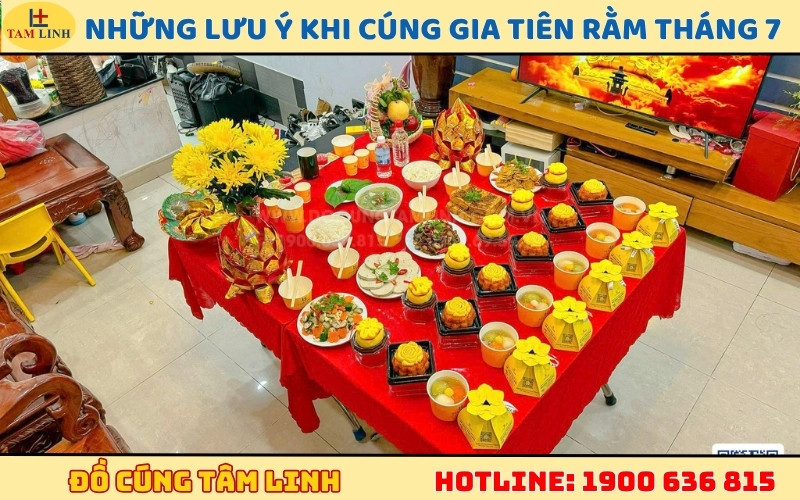 Những lưu ý quan trọng khi cúng gia tiên Rằm tháng 7