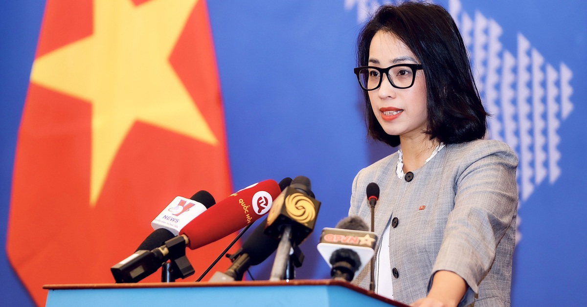 Phạm Thu Hằng trong vai trò Người Phát ngôn Bộ Ngoại giao