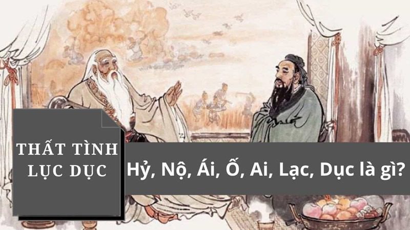 Biểu cảm cảm xúc con người trong thất tình lục dục
