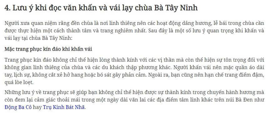 Văn Khấn Chùa Bà Đen Tây Ninh Chi Tiết Từ A-Z
