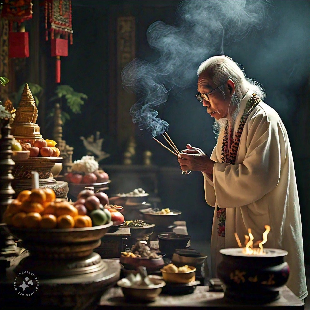 Văn khấn mùng 1 tháng 12 Âm lịch đầy đủ nhất, cầu tài lộc, bình yên cho gia đình - Ảnh 1.