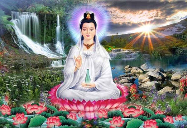 Văn khấn Quan Thế Âm Bồ Tát mùng 1 âm tại chùa