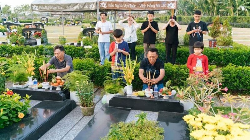 Văn khấn Tết thanh minh tại mộ phần