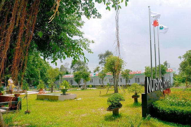 Không gian sống yên bình tại một viện dưỡng lão TPHCM