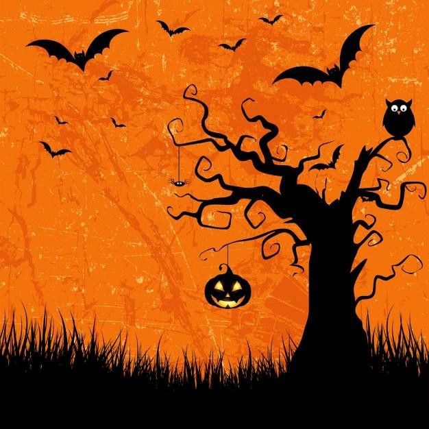 Hình nền Halloween kinh dị với hình ảnh chú hề ma quái