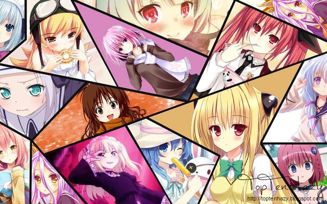 Các nhân vật loli được yêu thích trong anime, thể hiện sự đa dạng của hình tượng này
