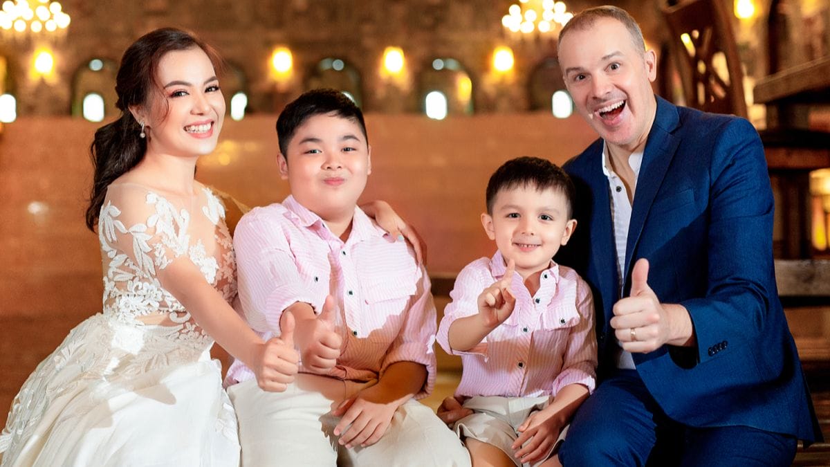 Lý Thạnh và Lý Giai Hàng hạnh phúc bên nhau trong cuộc sống hôn nhân
