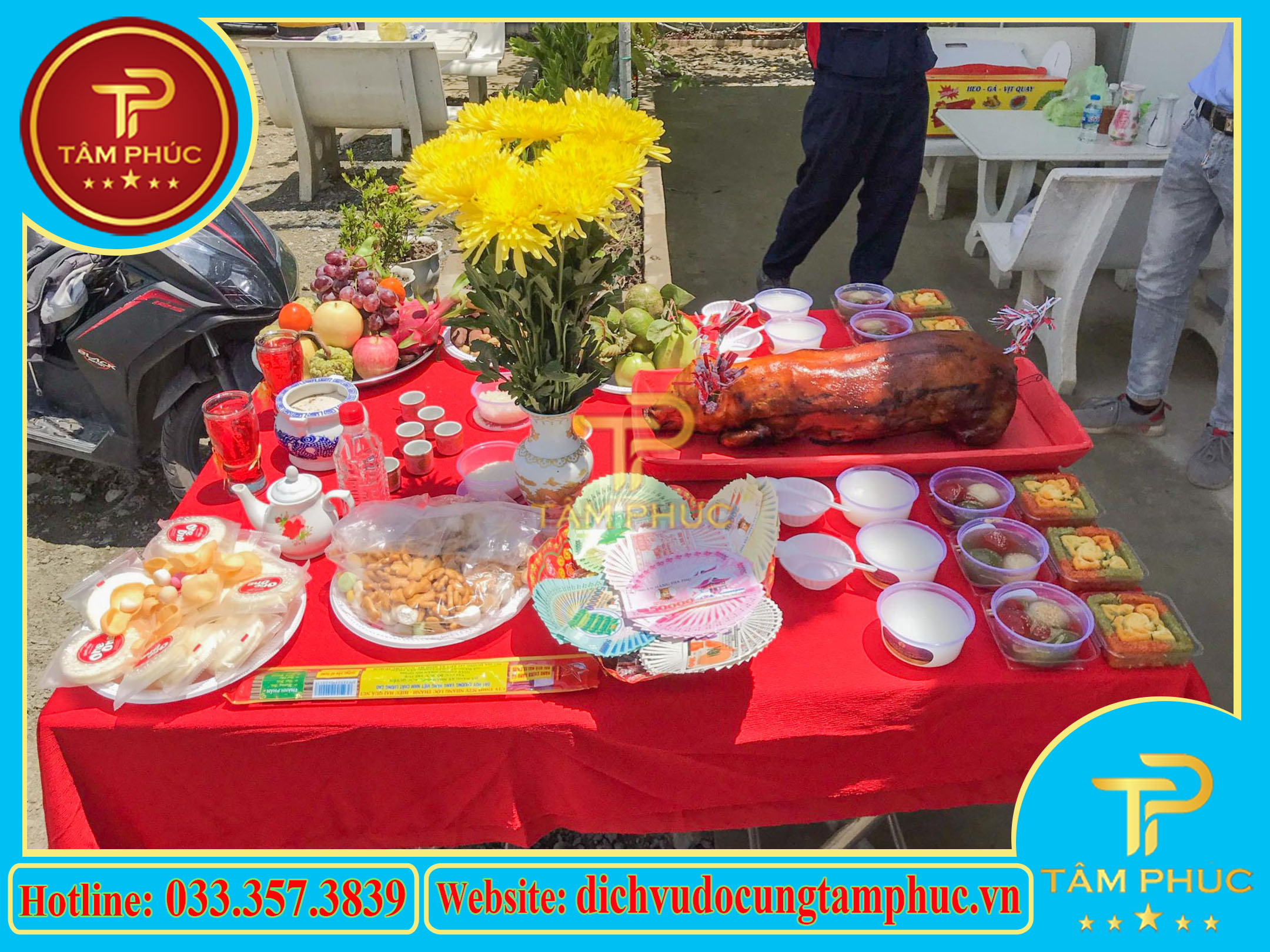 Mâm cúng cô hồn rằm tháng 7 đầy đủ
