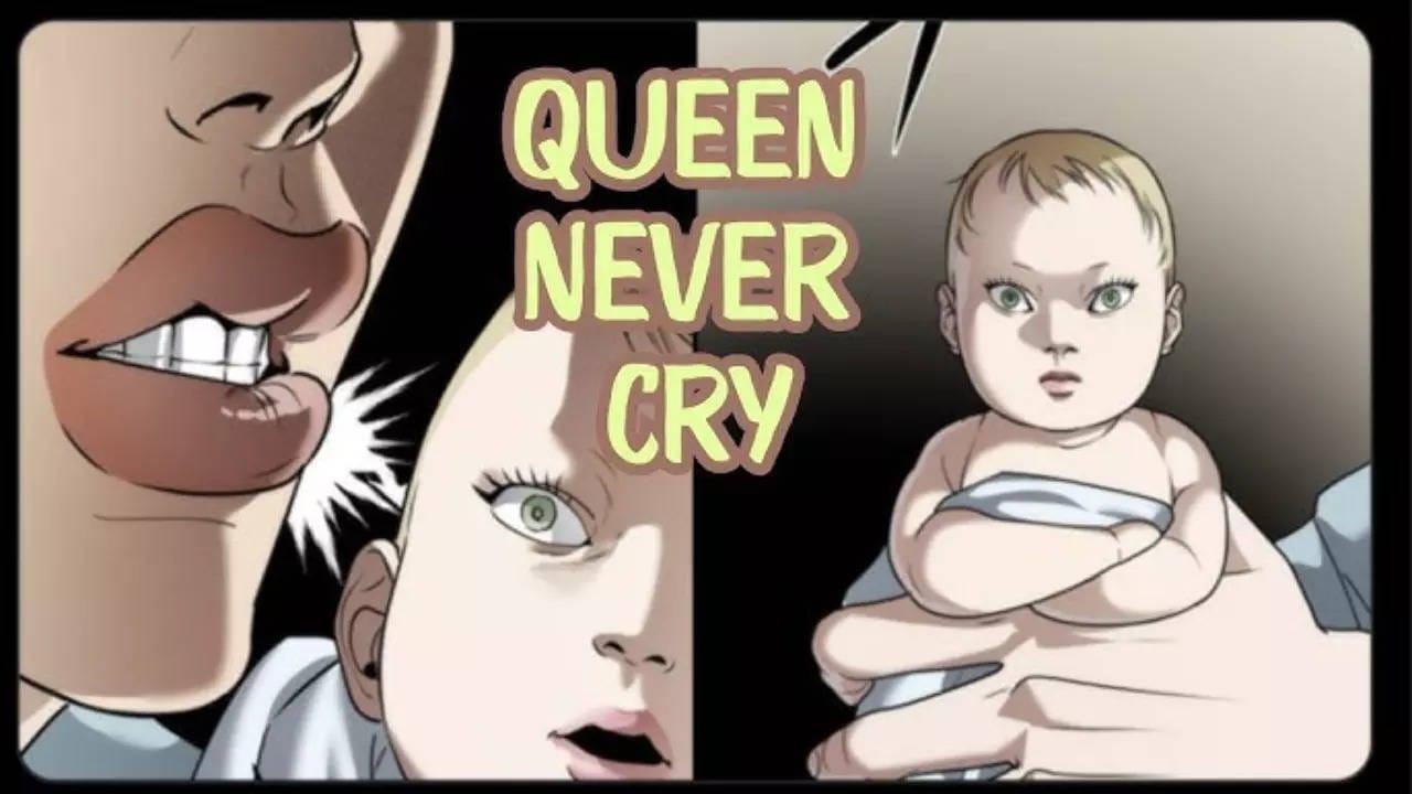 Queen Never Cry meme - Tổng hợp hình ảnh meme về mẹ và bé gái