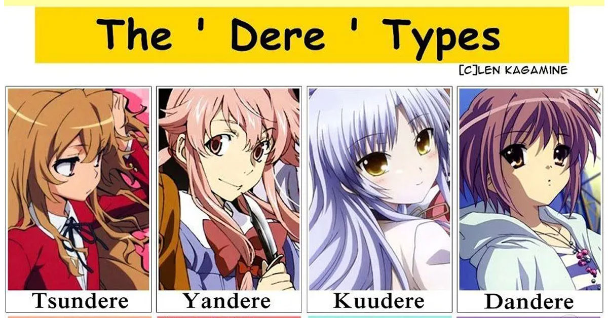 Tính cách tsundere trong anime và manga