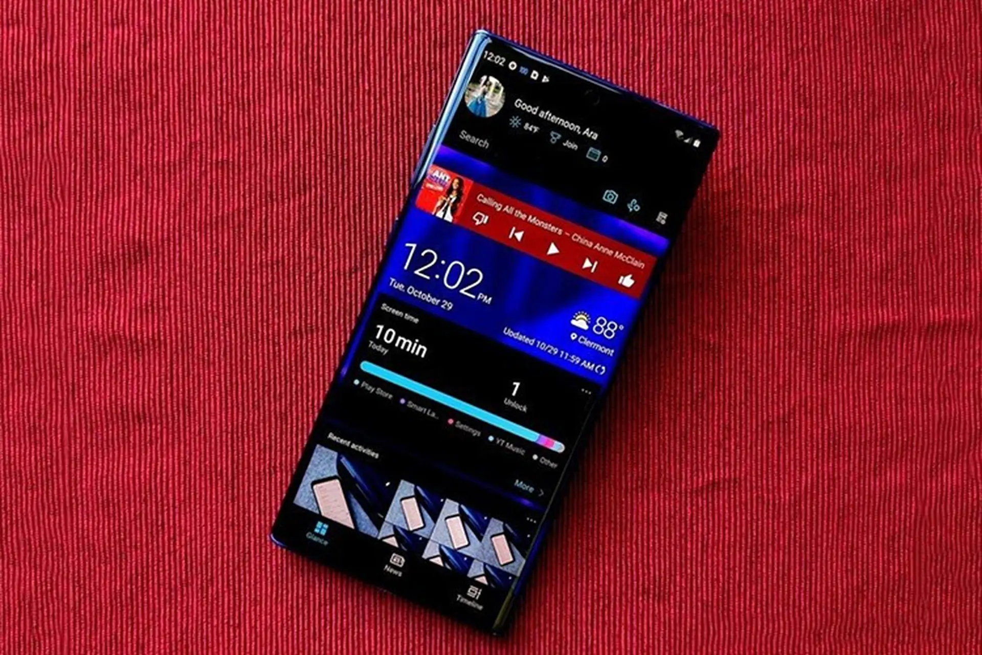 Giao diện launcher cá nhân hóa trên điện thoại Android