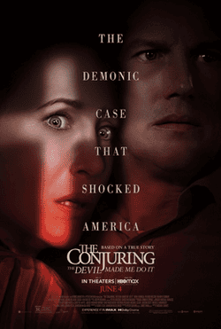 Logo phim The Conjuring 3 Ám Ảnh Kinh Hoàng: Ma Xui Quỷ Khiến