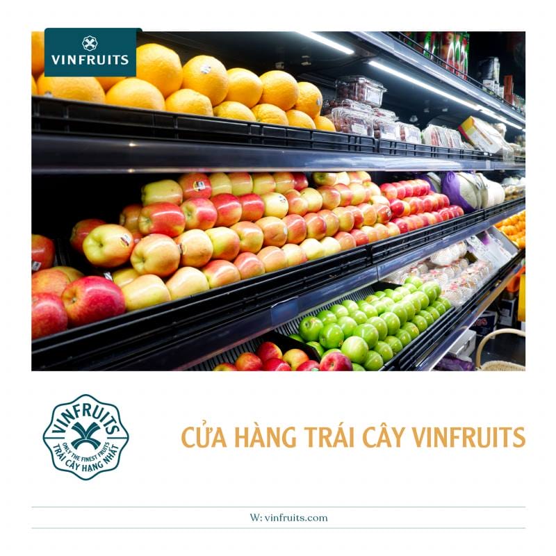 Cửa hàng trái cây nhập khẩu TPHCM đa dạng