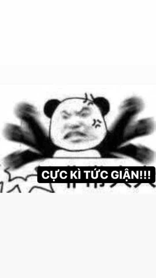 Minh họa một meme tức giận phổ biến với biểu cảm khuôn mặt căng thẳng