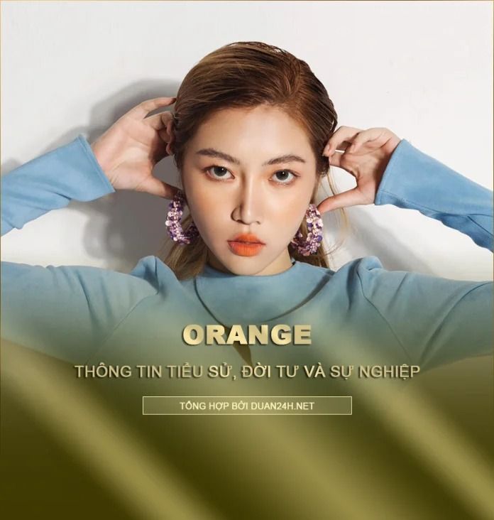 Orange khoe dáng tại studio