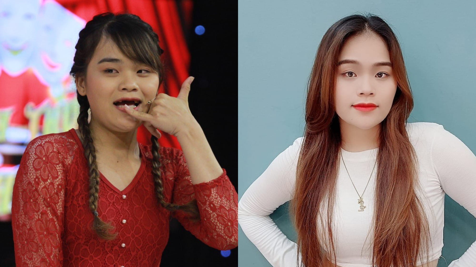 Thánh Sún Ngân Thảo trên sân khấu Thách Thức Danh Hài, khởi đầu hành trình nổi tiếng.