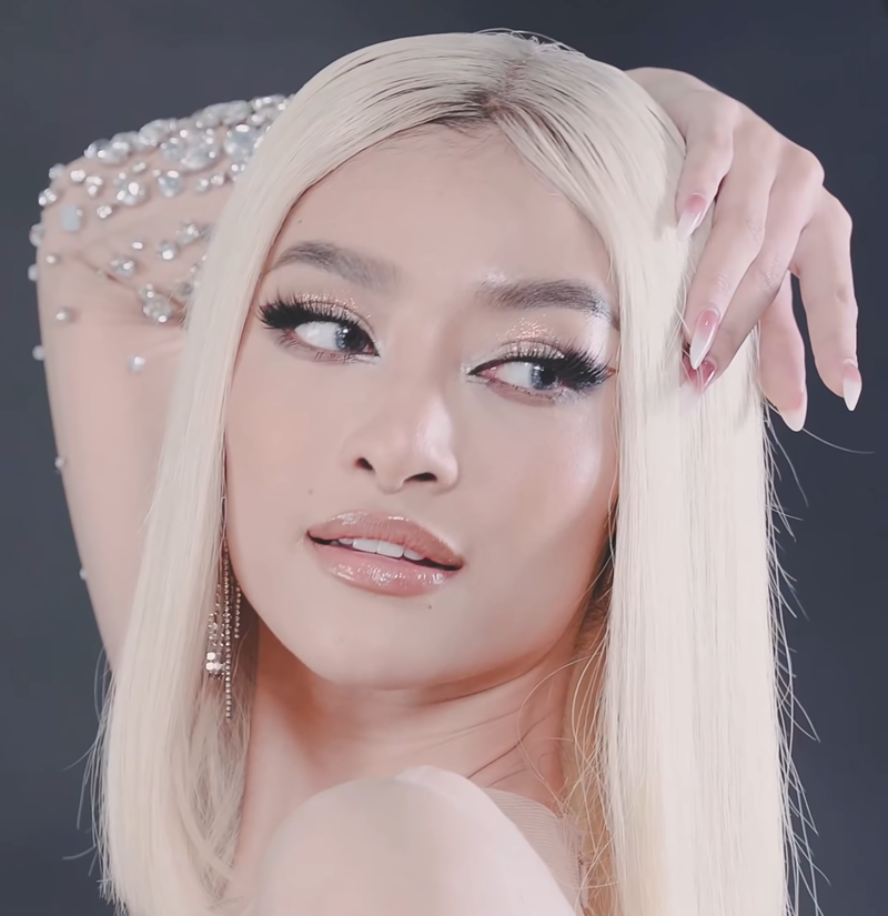 Lona Kiều Loan trong phong cách rapper cá tính