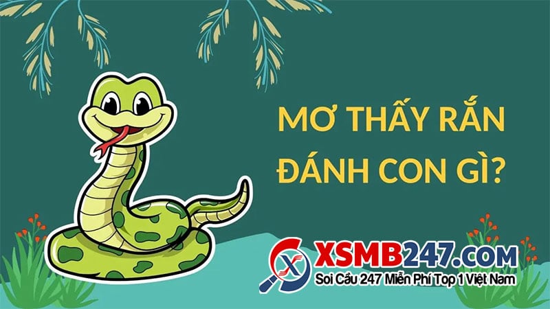 Những điềm báo khi mơ thấy rắn xanh lục và các con số tương ứng