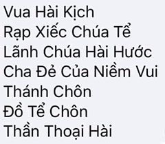 Hình ảnh chú hề tượng trưng cho khái niệm trmúa hmề và sự hài hước