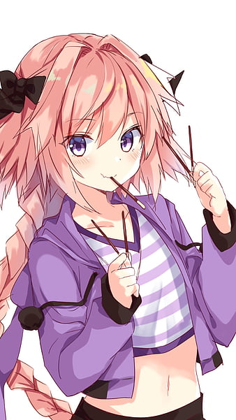 Nhân vật Astolfo trong anime, một ví dụ điển hình về trap boy trong văn hóa Nhật Bản.