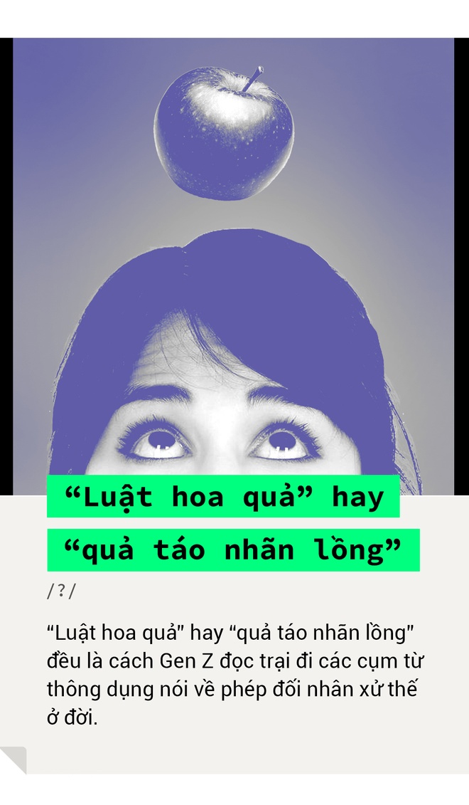 Ý nghĩa sâu xa của "quả táo nhãn lồng" trong văn hóa giới trẻ