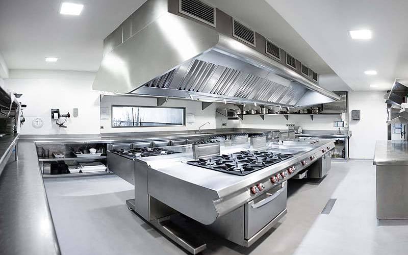 Thiết kế bếp nhà hàng công nghiệp chuyên nghiệp, tối ưu hóa không gian