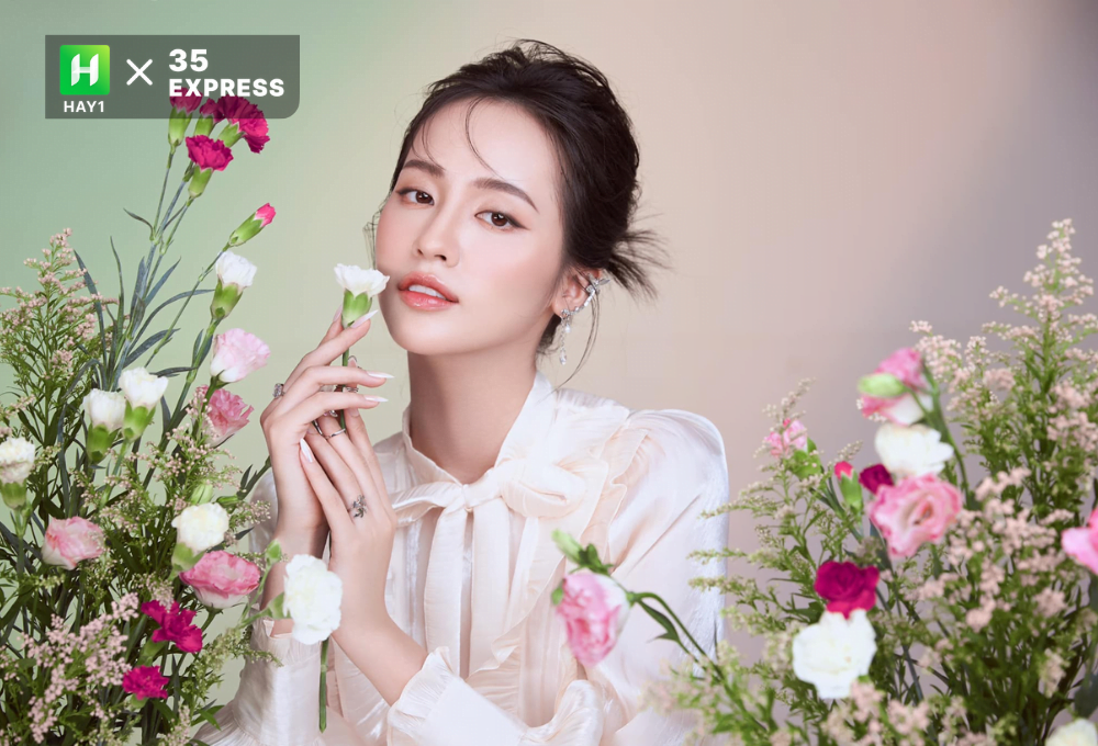 Nguyễn Hải Phương Linh trong một buổi chụp lookbook
