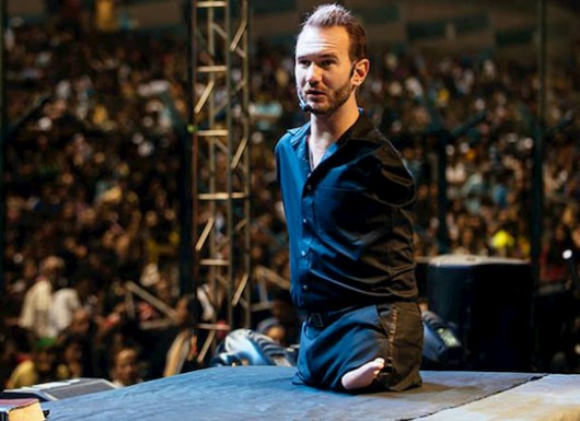 Nick Vujicic diễn thuyết truyền cảm hứng về cuộc sống không giới hạn