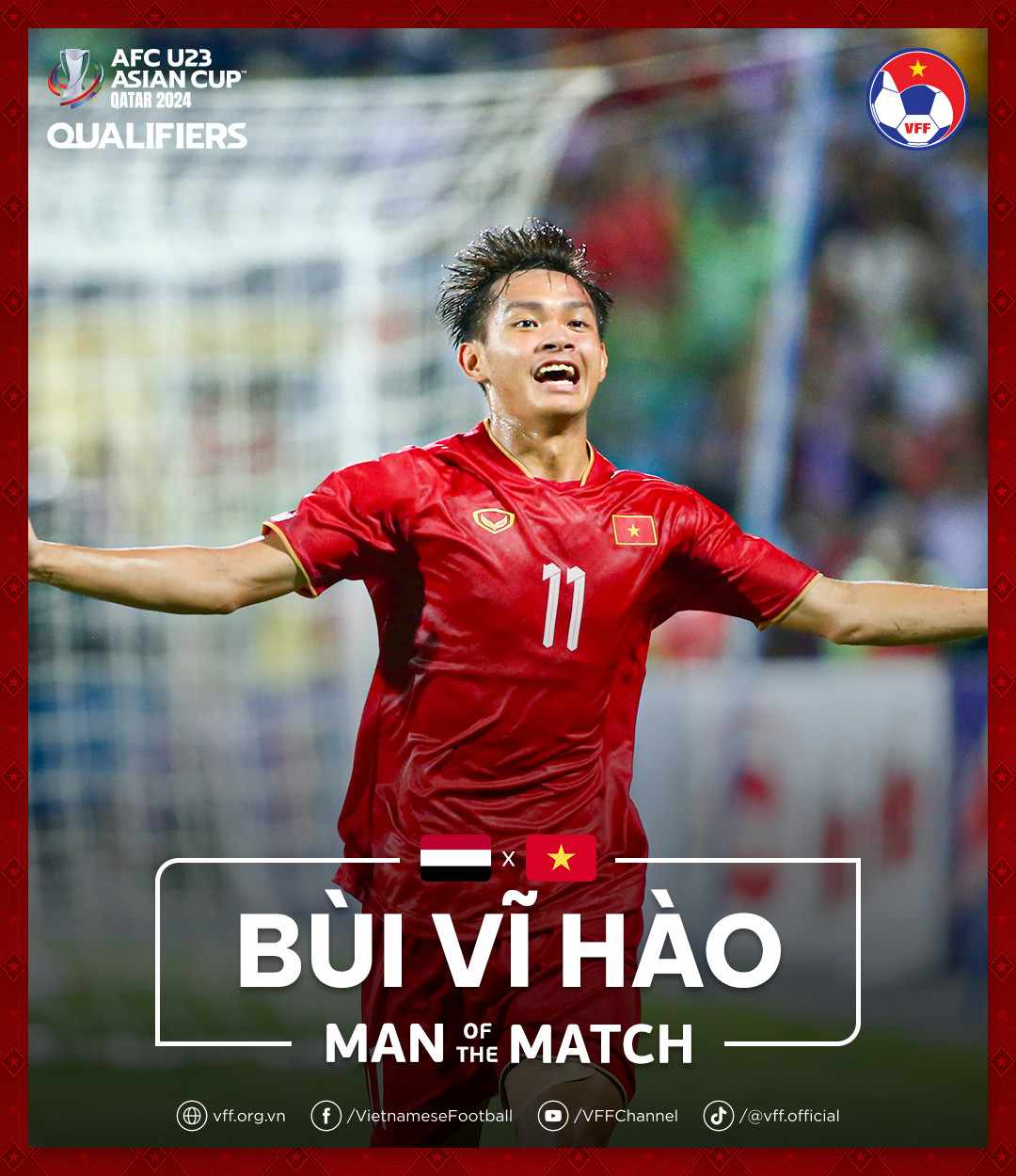 Bùi Vĩ Hào - Tiền đạo trẻ tài năng