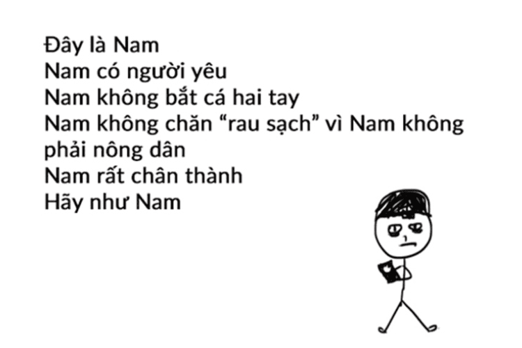 Người trẻ tương tác với điện thoại di động, tượng trưng cho sự lan truyền của các trào lưu mạng xã hội như Be like là gì