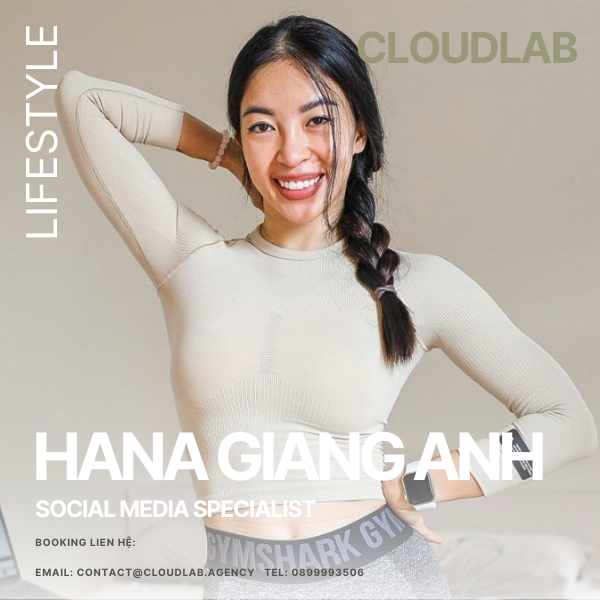 Hana Giang Anh trên một nền tảng mạng xã hội