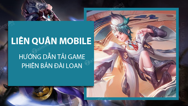 Giao diện chọn tướng trong Liên Quân Đài Loan