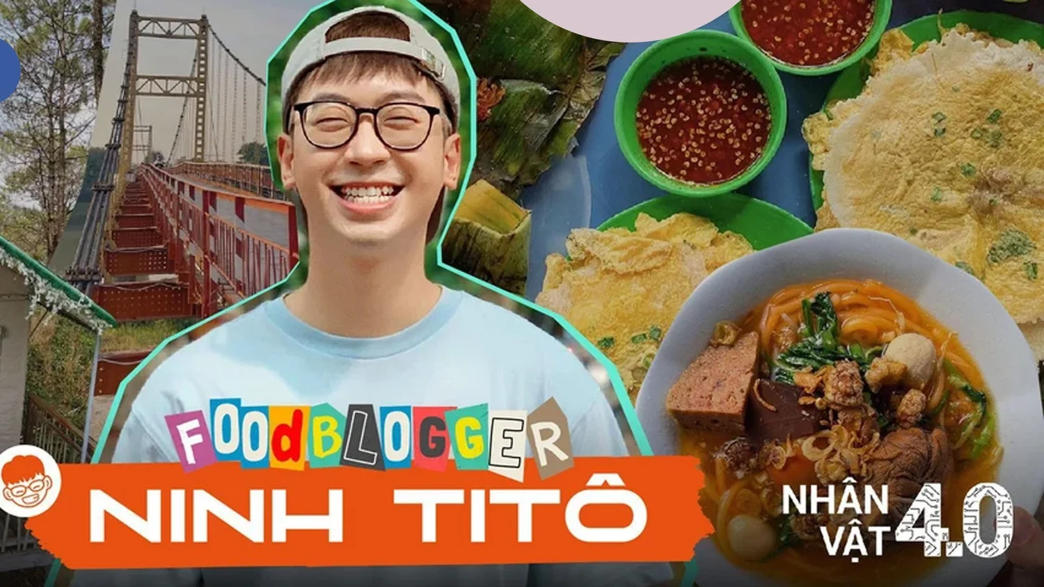 Ninh Tito ngồi ăn tại nhà hàng