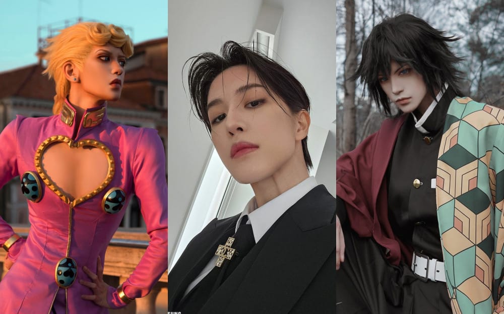 Cosplayer Hakken tạo dáng chuyên nghiệp